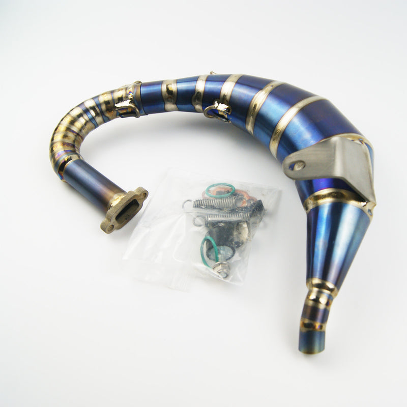 ( CN ) Titanium Exhaust Pipe for Losi 5ive T / Rovan LT / 30 Degree North / MCD