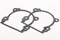 Crankcase Gasket (2pcs) for 29 / 30.5 / 32 / 36 / 45 / 71CC