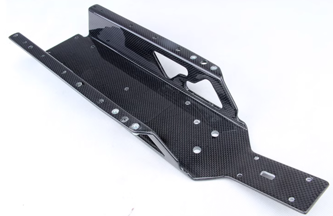 ( CN ) Carbon Fiber Main Chassis for Hpi Rovan Km Baja 5b 5t 5sc