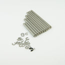 ( CN ) 10pcs of hinge pins wish 20x E clips for HPI Baja 5B 5T Rovan King Motor