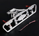 Aluminum Alloy Rear Bumper with Lights for LT/ Losi 5ive T / 30°N