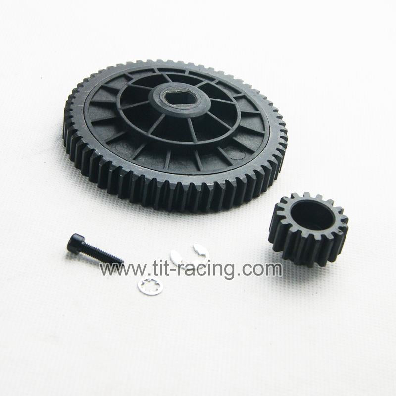 ( Special for UK ) Rovan Steel 19/55 Tooth Spur Gear for Hpi Km Baja 5b 5t 5sc