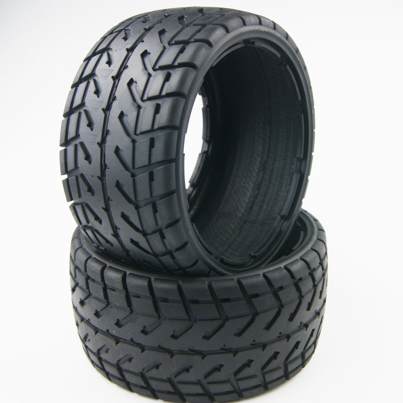 （CN, US ）New upgraded nylon belted on road tire 170mm x 80mm 60mm