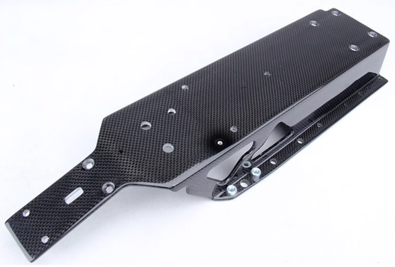 ( CN ) Carbon Fiber Main Chassis for Hpi Rovan Km Baja 5b 5t 5sc