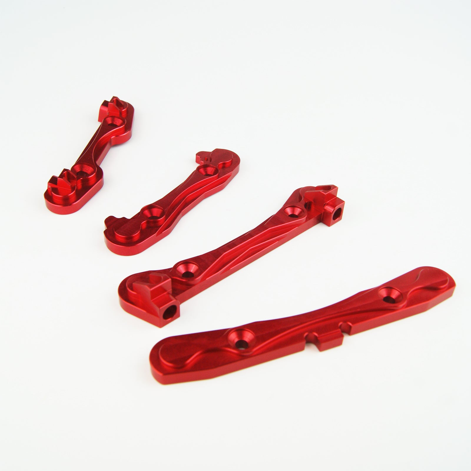 Aluminum Alloy Front Rear Hinge Pin Brace for LOSI 5IVE-T / Rovan LT / 30 Degree North