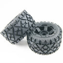 ( Special for UK ) Front and Rear All Terrain Tyre Tire Wheel for Rovan King Motor HPI Baja 5b SS