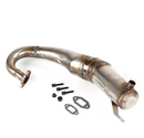 Stainless Steel Exhaust Pipe Fit for 1/5 HPI ROVAN KM BAJA 5B 5T 5SC