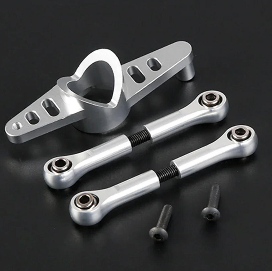 Dual Steering Servo Holder Tie Rod for LOSI 5IVE-T / Rovan LT / 30 Degree North