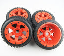 (CN, US) Front and Rear Dirt Wheel Tyre for Hpi Rovan Km Baja 5b SS