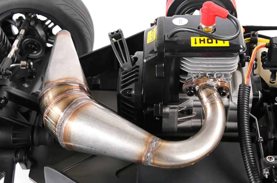 Stainless Steel Exhaust Pipe for LT/ Losi 5ive T / 30°N 29CC,30.5CC,32CC,36CC,45CC Engines