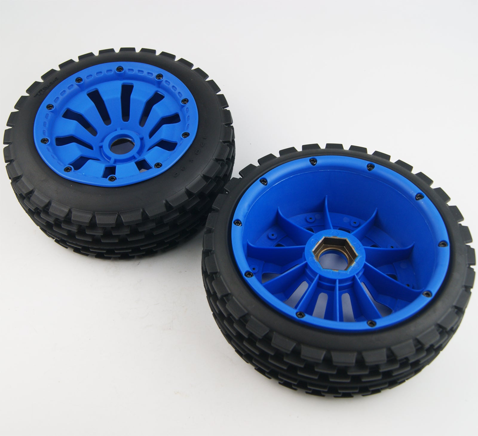 (CN, US) Front and Rear Dirt Wheel Tyre for Hpi Rovan Km Baja 5b SS