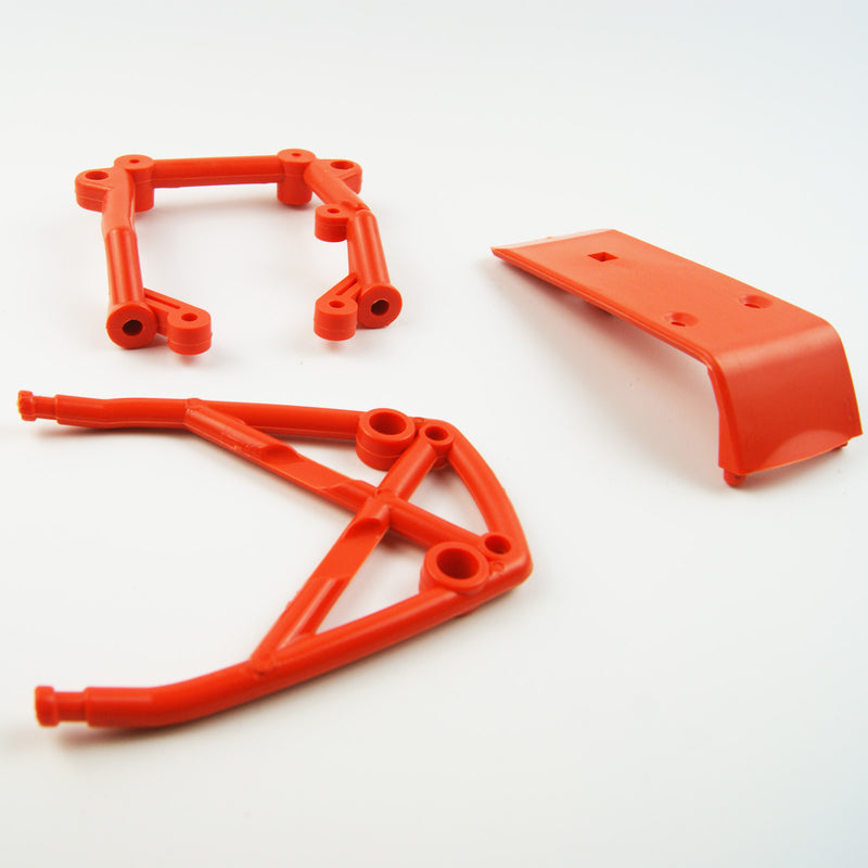 ( CN, US ) Bumper support brace rear cage support fits HPI Baja 5B SS KM Buggy