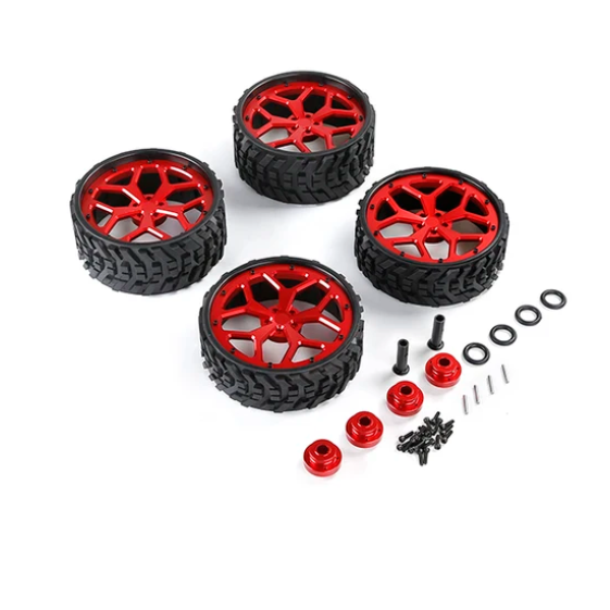 Dirt Wheel with Aluminum Rim for HPI Rovan KingMotor Baja 5b SS 5T 5SC LOSI 5IVE T DBXL