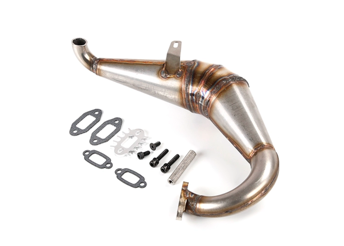 Stainless Steel Exhaust Pipe for LT/ Losi 5ive T / 30°N 29CC,30.5CC,32CC,36CC,45CC Engines