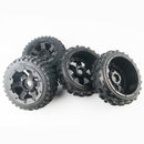 ( Special for UK ) Front Rear Knobby Tire Wheel Kit for Hpi Baja 5b Ss