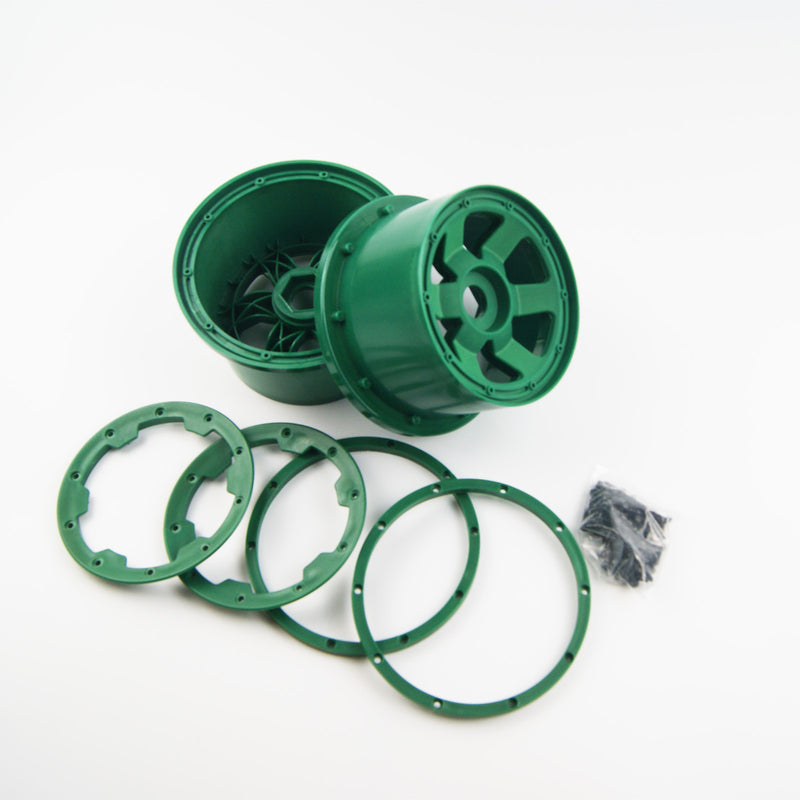 Green Wheel Beadlock Rim for Hpi Rovan Km Baja 5b Ss