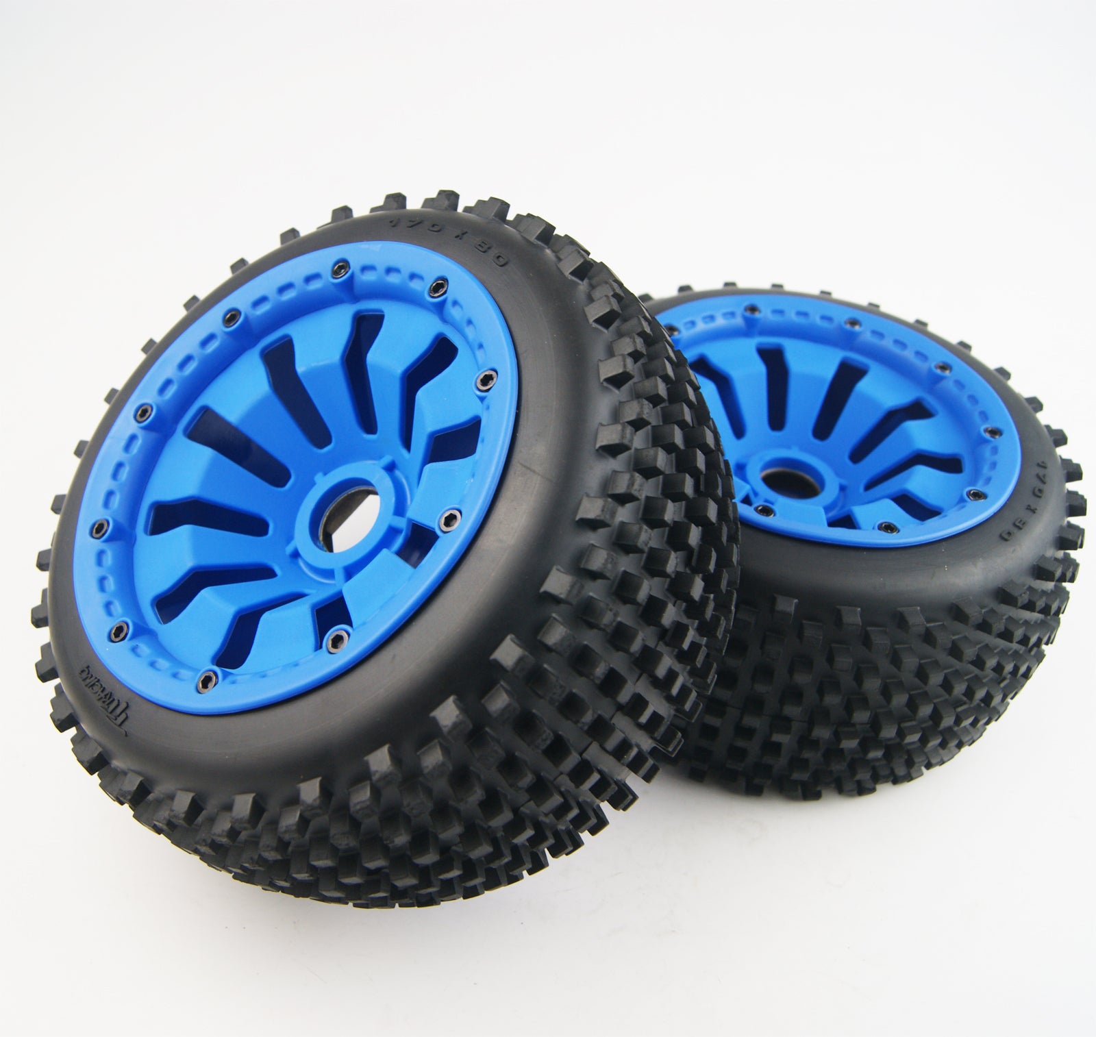 (CN, US) Front and Rear Dirt Wheel Tyre for Hpi Rovan Km Baja 5b SS