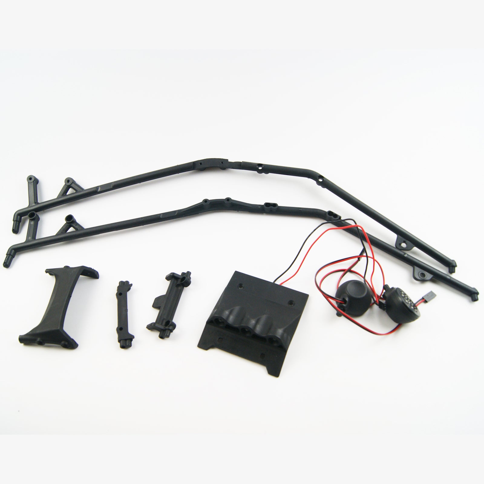 ( CN ) Plastic roll cage with LED light  for HPI Rovan King Motor Baja 5b SS