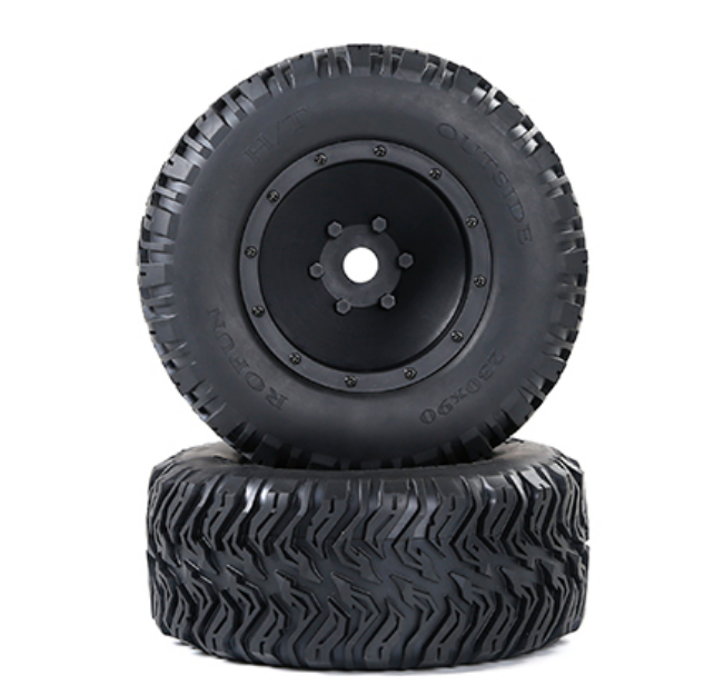 2pcs set 230X90mm Off Road Wheel Tires for 1/5 ROVAN XLT Traxxas X-MAXX Truck 1/5