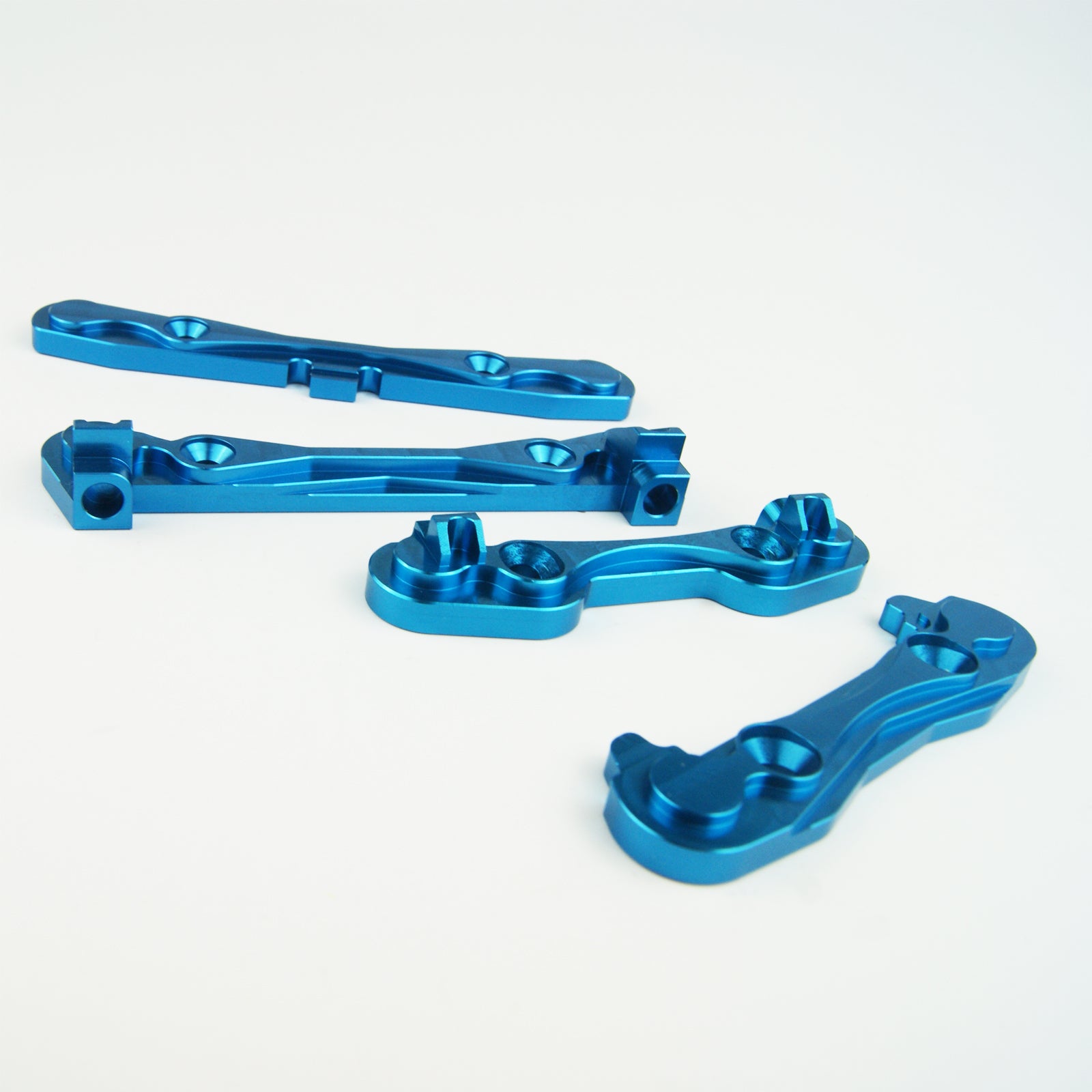 Aluminum Alloy Front Rear Hinge Pin Brace for LOSI 5IVE-T / Rovan LT / 30 Degree North