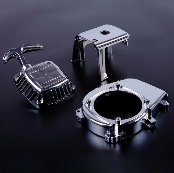 Chrome Easy Pull Starter Cylinder Cover Kit for Rovan Baja 5B 5T 32 / 36CC