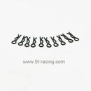 10 Pcs Body Clips Mounting Pins for Hpi Rovan Km Baja 5b 5t Losi 5ive T