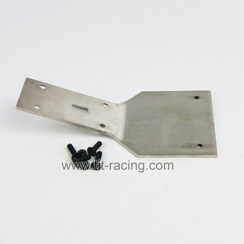 ( CN, US ) Steel Front Frame Brace Skid Plate Chassis Stiffner For HPI Baja 5B SS 5T