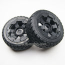 Front on road wheel tire kit fit hpi rovan km baja 5b ss