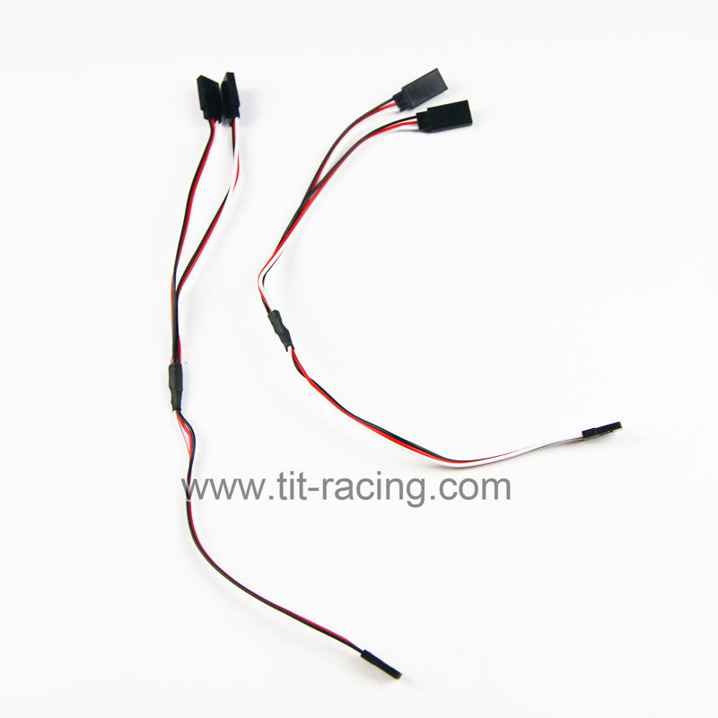 Y Style Extension extend Lead Wire Cable for servo receiver hpi baja 5b 5t losi