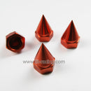 Orange enclosed wheel cap nut for Losi 5ive T Rovan LT