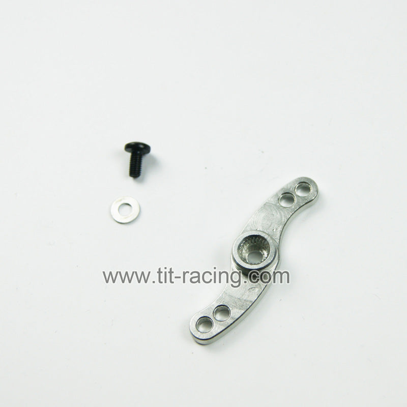 Silver alloy throttle servo arm for HPI RV baja 5B 5T