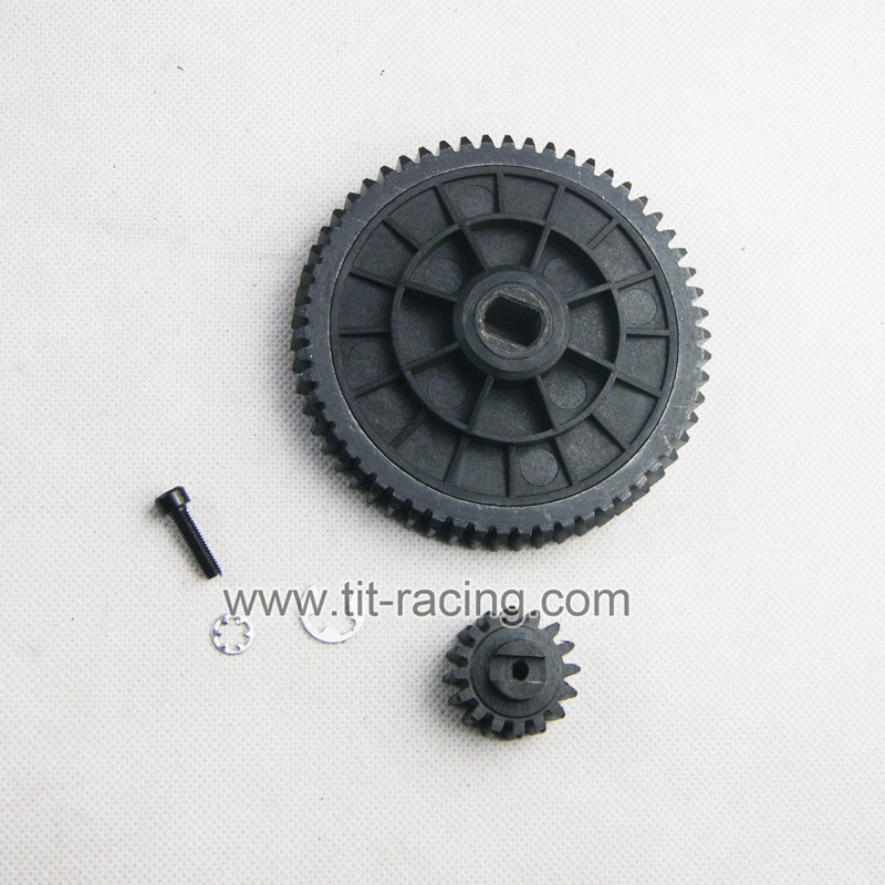 ( CN, US ) rovan steel 16/58 tooth spur gear for hpi km baja 5b 5t 5sc