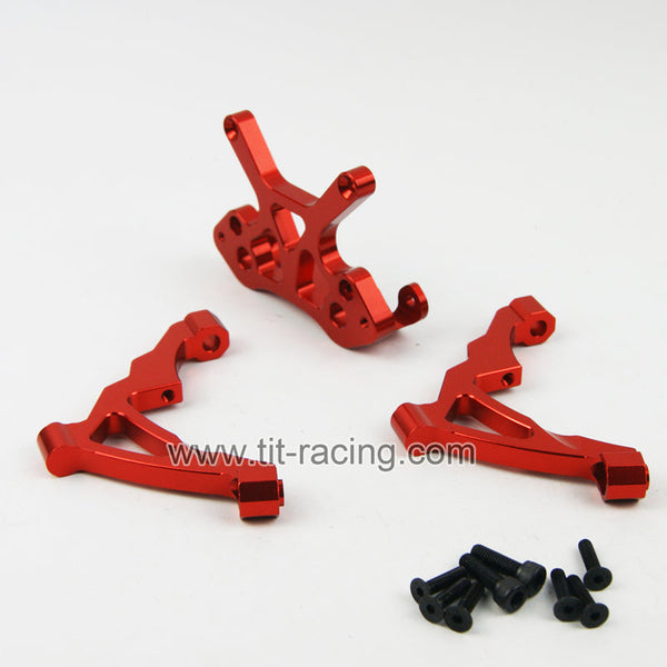 Front shock tower combo supports fit hpi rovan kingMotor Baja 5B SS