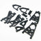 ( CN ) Front rear A arm fit for HPI ROVAN KM baja 5b 5t buggy