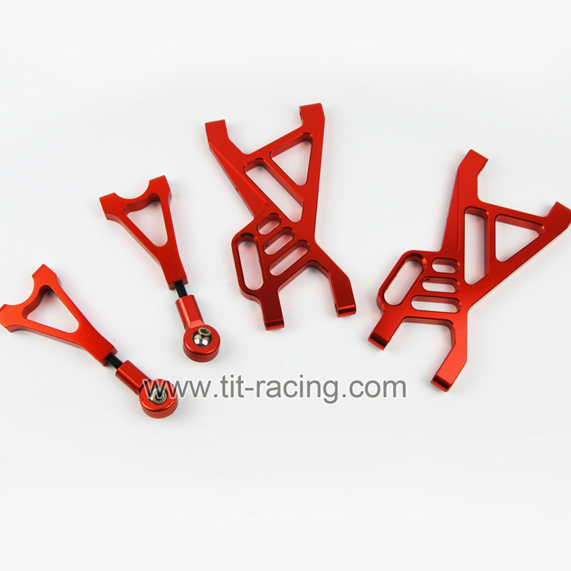 ( CN ) Alloy rear suspension arm fit HPI BAJA 5B 5T KM rovan