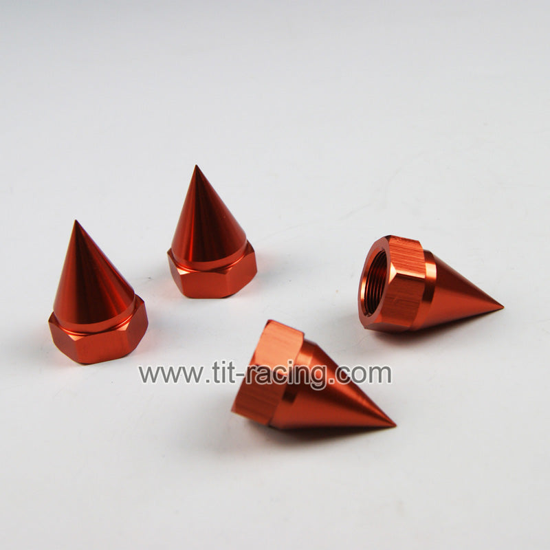 Orange enclosed wheel cap nut for Losi 5ive T Rovan LT