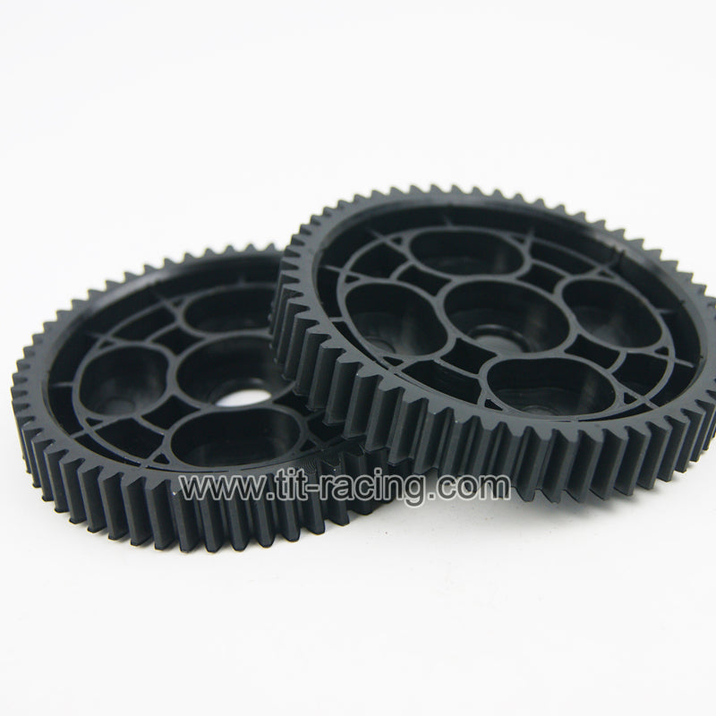 ( CN, US ) Plastic 57T spur gear for hpi rovan km baja 5b 5t 5sc