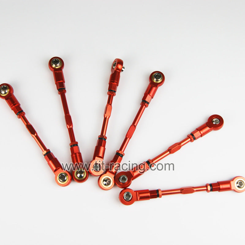 Rovan LT-SLT Alloy Steel Upper Turnbuckles Steering Fit LOSI 5IVE T KM X2