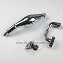 1/5 RC Car Tuned Exhaust Pipe for FG Monster FG Truck Buggy