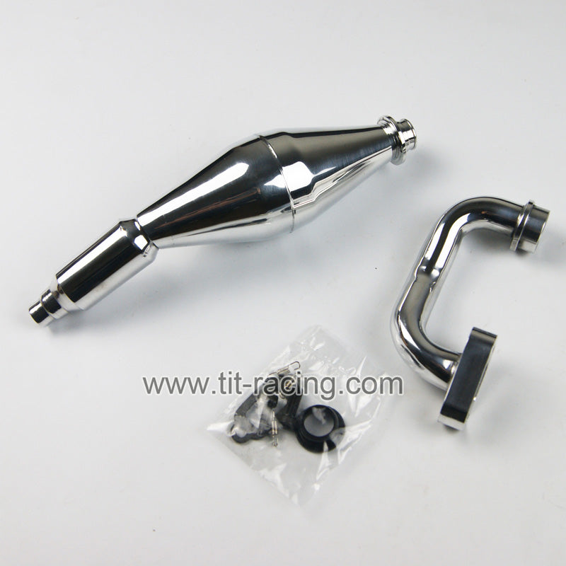 1/5 RC Car Tuned Exhaust Pipe for FG Monster FG Truck Buggy