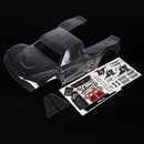 Clear Body Cover for Losi 5IVE-T Rovan LT KM X2 Truck