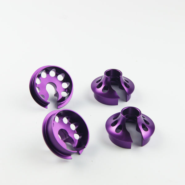 Purple Aluminium lower shock spring retainer for losi 5IVE-T rovan LT KM X2