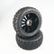 Knobby tire wheel kit for losi 5IVE-T rovan LT KM X2 truck
