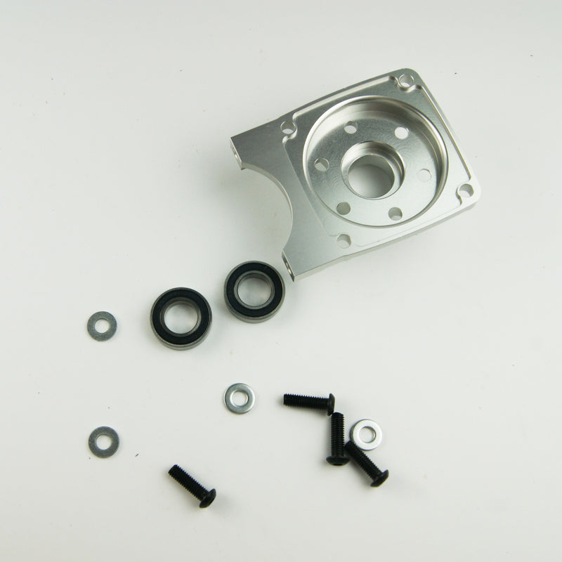 Silver CNC Clutch Support Mount for Rovan LT/ Losi 5ive T / 30°N