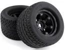 ( CN ) 1/5 Scale RC Car Huge On-Road Wheel Tire Kit Set 200 X 120 for HPI ROVAN FG LOSI