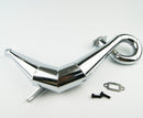 ( CN, US ) Chrome Steel exhaust pipe for Losi DBXL Desert Buggy XL 1.0 2.0