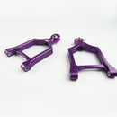 Purple alloy front upper arm for hpi rovan kingmotor baja 5b 5t 5sc