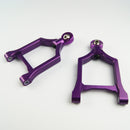 Purple alloy front upper arm for hpi rovan kingmotor baja 5b 5t 5sc