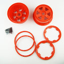 ( CN ) Orange wheel beadlock rim for hpi rovan km baja 5b ss