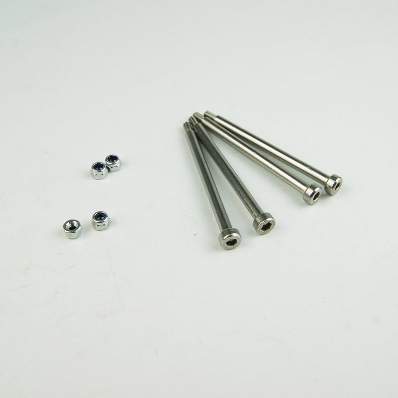 ( CN,US ) Steel Threaded Hinge Pins with nuts for Traxxas X-Maxx 1/5